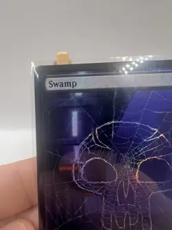 MTG Foil Basic Land Swamp 0191 - Foil Marvel's Spider-Man NM-Mint, English - Image 5