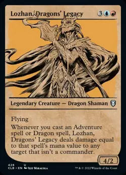 Lozhan, Dragons' Legacy (Showcase) [Commander Legends: Battle for Baldur's Gate] - Image 1