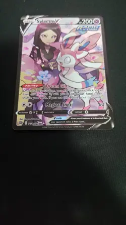 Sylveon V TG14/TG30 Holo Rare V Brilliant Stars Trainer Gallery Pokemon Card NM - Image 1