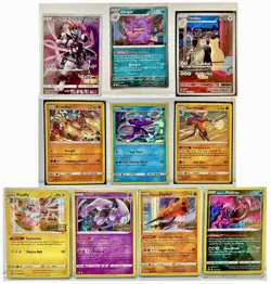 Pokemon EB Games Gengar 050 Promo Armoured Mewtwo Persian 078 Cracked Ice Cards - Image 1