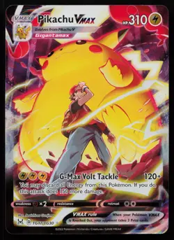 Pikachu VMAX TG17/TG30 Lost Origin Trainer Gallery LOR Holo VMAX Rare Pokemon NM - Image 1