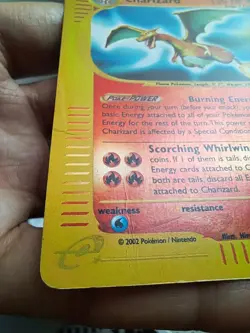 2002 Pokemon TCG Charizard Expedition 6/165 Reverse Holo Vintage ♡ - Image 5