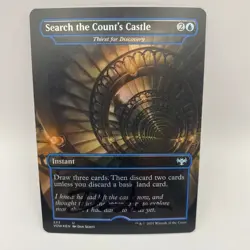 Dan Scott Signed Artist Proof Card Magic the Gathering: Search - Image 1