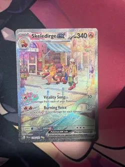 Skeledirge ex 258/193 Special Illustration Rare Paldea Evolved Pokemon NM Card - Image 1