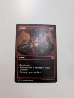 MTG - Abrade (Borderless) - Innistrad Remasterd NM/M Condition - Image 1