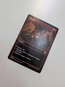 MTG - Abrade (Borderless) - Innistrad Remasterd NM/M Condition - Image 2