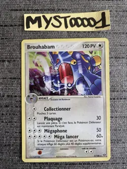 Carte Pokemon Brouhabam 3/106 Holo Ex Emeraude Francais Occasion - Image 1