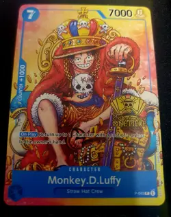 🔥 One Piece TCG - Monkey.D.Luffy P-043 - 2nd Anniversary Stamped Promo 🔥 - Image 3