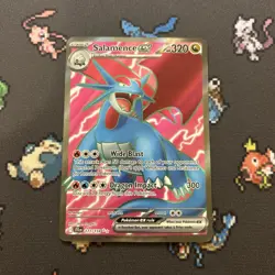 Salamence ex 177/159 NM -Full Art Pokemon Card- Journey Together (2z) - Image 1