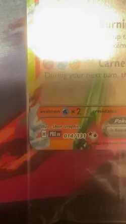 Pokemon Card Flareon EX 014/131 Prismtic Evolutions Stamped Sealed - Image 5