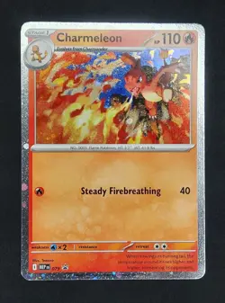 Charmeleon 079 MEP Cosmos Holo Promo Pokemon card - Image 1