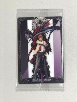 Light Yagami - N 1-01 - Death Note Wafer Card Japanese - Image 1