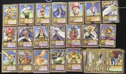2004 One Piece Cards Carddass Bulk Lot Nami Zoro Sanji Luffy - Set of 36 Cards - Image 1