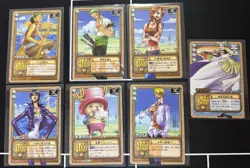 2004 One Piece Cards Carddass Bulk Lot Nami Zoro Sanji Luffy - Set of 36 Cards - Image 2