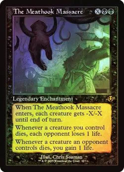The Meathook Massacre Foil Retro Frame Innistrad Remastered NM MTG - Image 1