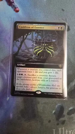 Cauldron of Essence (Extended Art) Secrets of Strixhaven Foil - Image 1