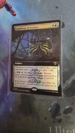 Cauldron of Essence (Extended Art) Secrets of Strixhaven Foil - Image 2