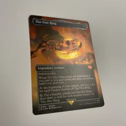 Wizards of the Coast The One Ring Borderless Promo Foil Legendary Artifact 0451 - Image 2