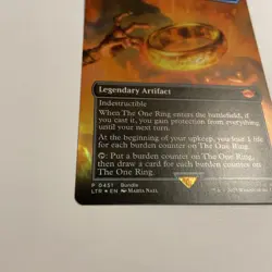 Wizards of the Coast The One Ring Borderless Promo Foil Legendary Artifact 0451 - Image 3