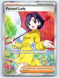 Parasol Lady 238/182 Pokemon Paradox Rift Ultra Rare - Image 1