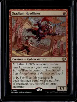 Stadium Headliner - 122 - Foil - TDM - NM - MTG Magic the Gathering - Image 1