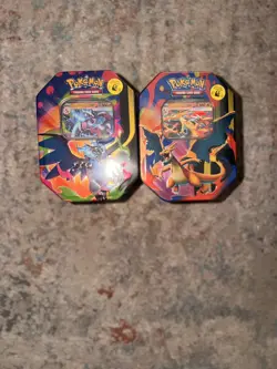 Pokemon TCG: Mega Charizard ex Tin X & Y - Phantasmal Flames - New & Sealed✅ - Image 1