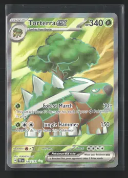 Pokemon SV05: Temporal Forces Torterra ex #185/162 - Image 1
