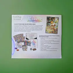 Pokemon TCG Scarlet & Violet Prismatic Evolutions Elite Trainer Box ETB - Image 3