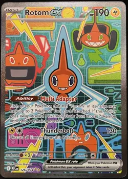 The Pokemon Company Rotom ex 126/094 SIR Holo English Basic EX 190 HP - Image 1
