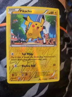Pokemon TCG Pikachu 20/108 XY - Roaring Skies Common Reverse Holo NM - Image 1
