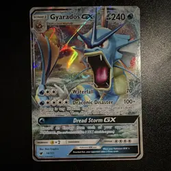 The Pokemon Company Pokemon Gyarados GX 18/111 SM Crimson Invasion Holo UR MP/HP - Image 1