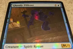 Foil Ghostly Pilferer - Core Set 2021 - M21 - Magic: The Gathering - MTG - Image 3