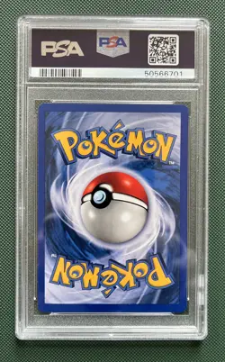 Pokemon Poliwrath Base Set Shadowless Holo Rare #13 PSA 8 - Image 2