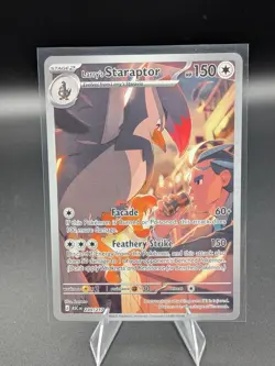 Larry’s Staraptor 249/217 - Pokemon TCG - Ascended Heroes Illustration Rare NM - Image 1