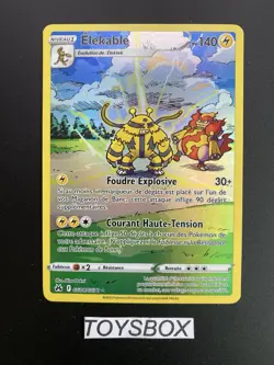 Carte Pokemon Elekable GG08/GG70 / Bloc EB Zenith Supremes EB12.5 / NEUF FR - Image 2