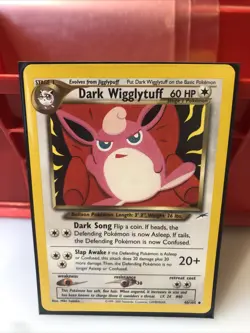 Pokemon Neo Destiny Non-Holo Dark Wigglytuff 40/105. Excellent Condition. - Image 1