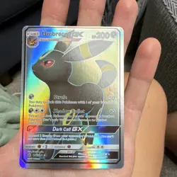 Pokemon TCG Umbreon GX 120/149 SM Base Set Full Art Holo Ultra Rare EN 2017 - Image 1