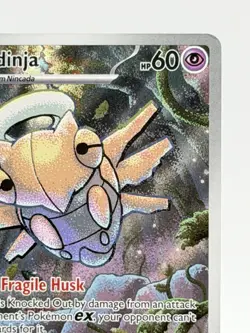 Pokemon Shedinja 144/132 Illustration Rare IR Holo Mega Evolution English LP - Image 3
