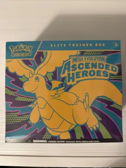 Pokemon TCG: Ascended Heroes Factory Sealed Elite Trainer Box - Image 1