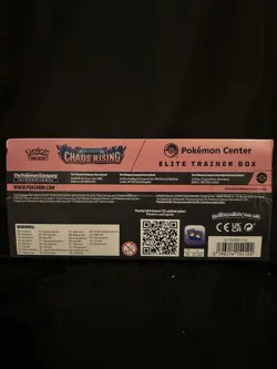 Pokemon TCG Mega Evolution: Chaos Rising English Pokemon Center ETB - Image 2