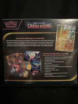 Pokemon TCG Mega Evolution: Chaos Rising English Pokemon Center ETB - Image 5