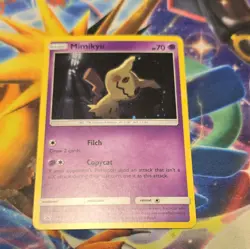 The Pokemon Company Mimikyu SM99 SM Holo Promo Basic Psychic 70 HP Eng - Image 1