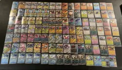 100+ Pokemon TCG Non-English All Holo Mixed Lot - Mega, EX, Masterballs & More - Image 1