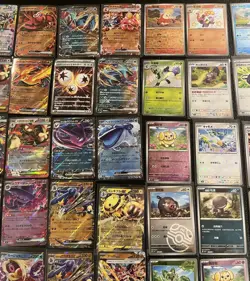 100+ Pokemon TCG Non-English All Holo Mixed Lot - Mega, EX, Masterballs & More - Image 4