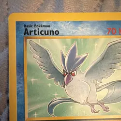 Pokemon Articuno TCG Fossil 17/62 Rare Unlimited Basic 1999 English 70 HP - Image 4