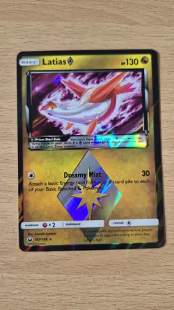Pokemon TCG Sun Moon Celestial Storm Latias Prism Star - Image 1