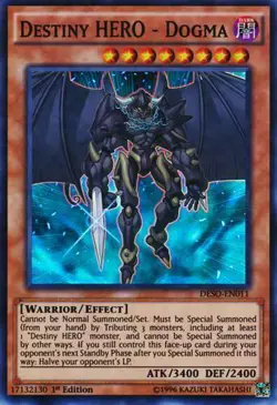 Destiny HERO - Dogma - DESO-EN011 - Super Rare - 1st Edition - Yugioh - Image 1