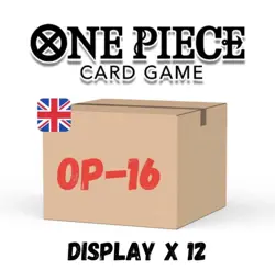 One Piece TCG Sealed Case 12x Booster Box OP16 OP-16 - ENG ENGLISH - Image 1