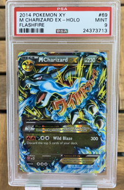 Pokemon Card PSA 9 Charizard EX Holo #69 / 106 Flashfire XY MINT Pokemon - Image 1