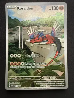 Koraidon 014 Promo Scarlet & Violet Pokemon NM Card Black Star - Image 1